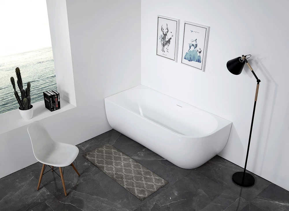 Акриловая ванна Abber 170x75, левая  AB9315 L - 1