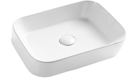 Раковина накладная Ceramalux N 45 белый  2242 - 1