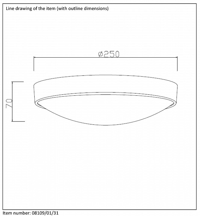 Настенный светильник Lucide Lex 08109/01/31 - 2