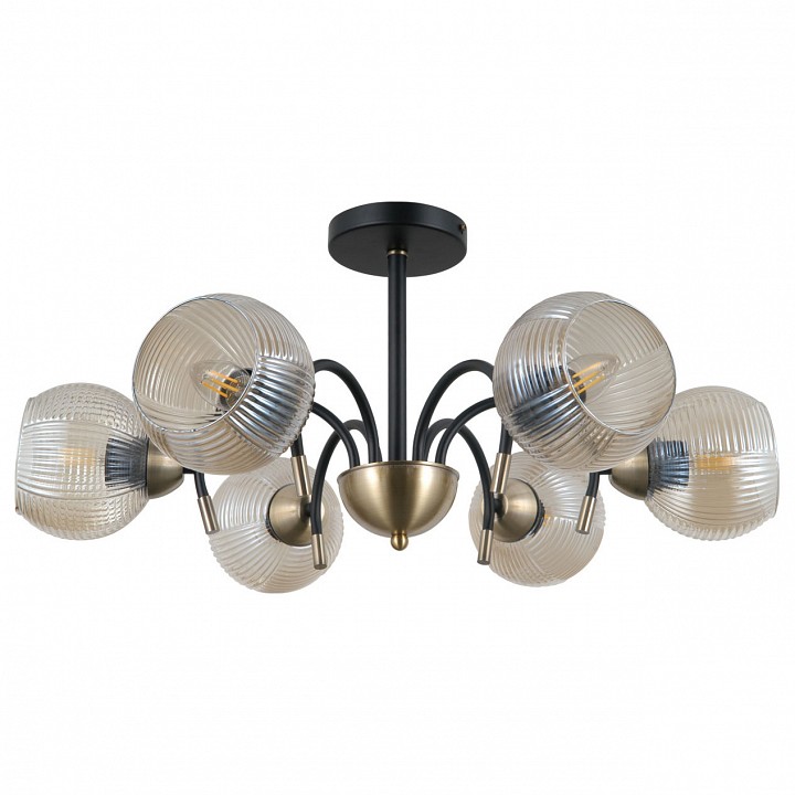 Люстра на штанге DeMarkt Гамбург 605017606 - 0