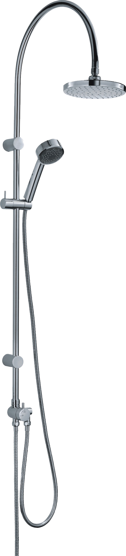 Душевая стойка Kludi Zenta dual shower system 6167705-00 - 0