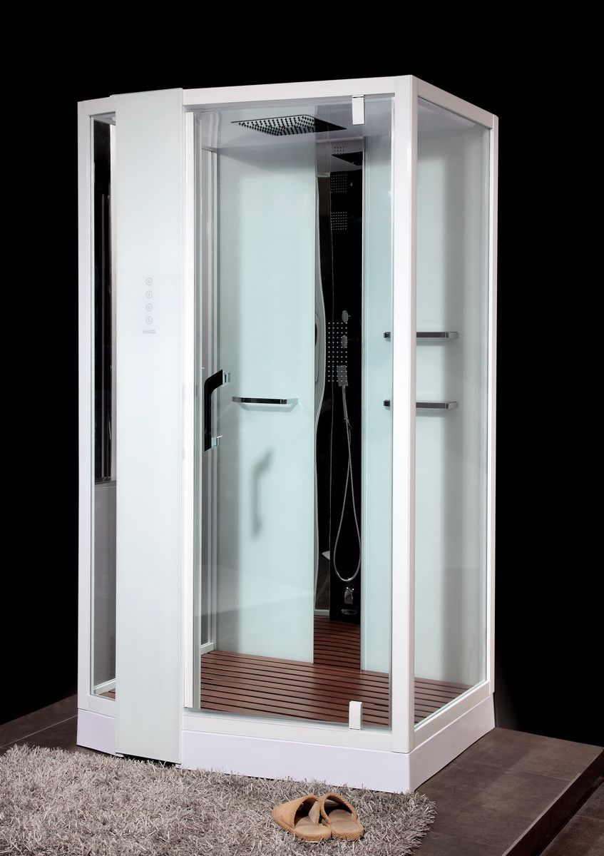 Душевая кабина Orans SR-89105LS белая, с баней - 3