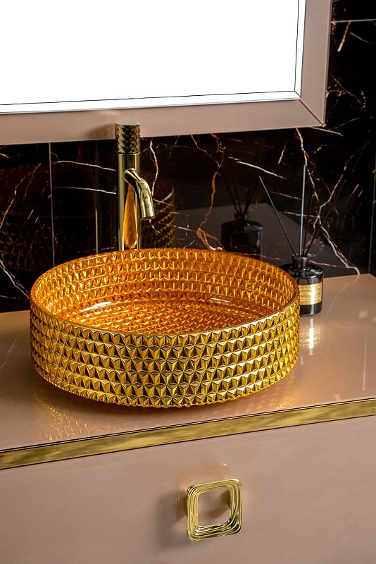 Тумба под раковину Armadi Art Lucido 100 розовый 770-100-Rose - 7