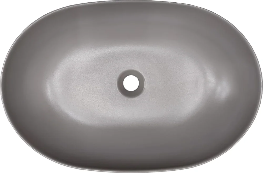 Раковина накладная Kerasan Nolita 60 серый матовый  534389 - 0