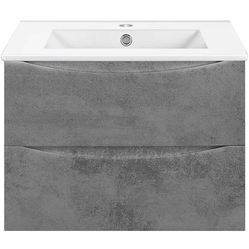 Тумба под раковину Vincea Mia Slim 70 серая VMC-2MC700S1BT - 0