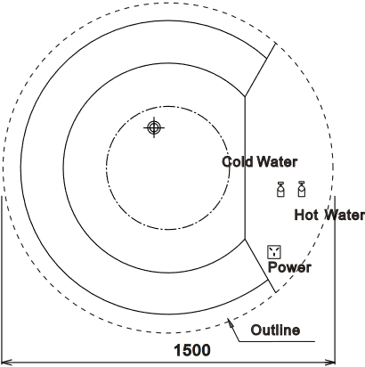 Акриловая ванна Gemy G9230 K - 4
