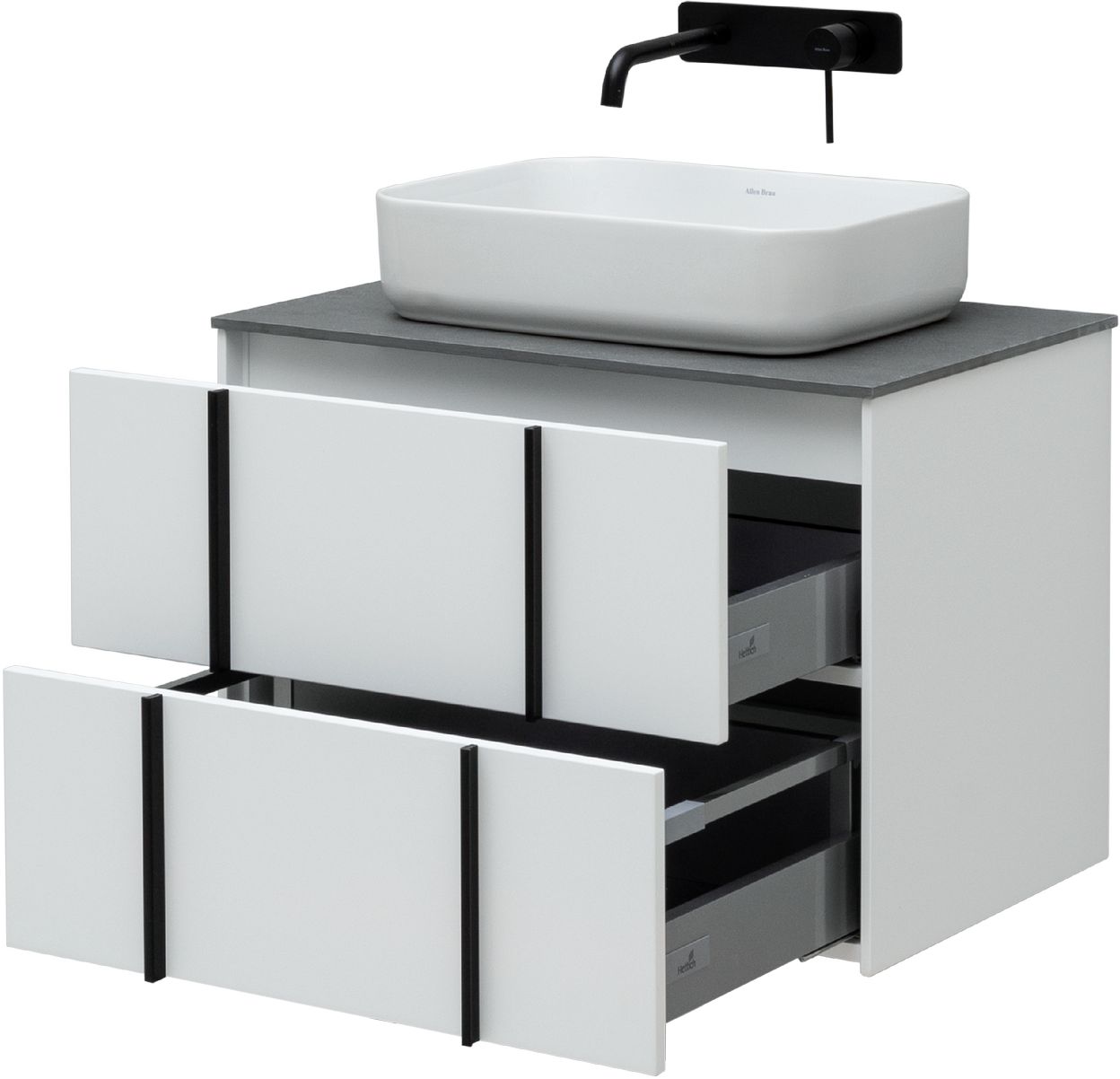 Тумба под раковину Allen Brau Reality 70 белый матовый 1.32004.WM - 6