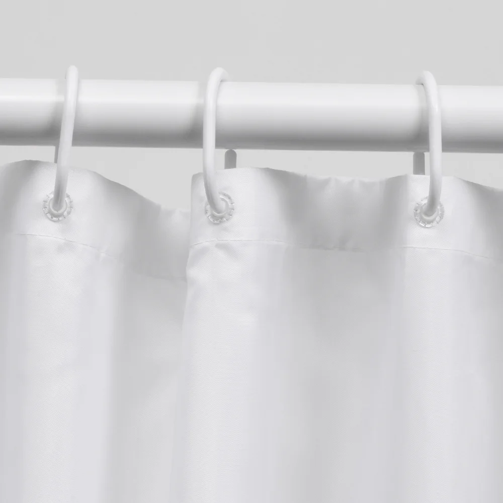 Штора для ванной Wasserkraft Ammer 180х200 рисунок белый  SC-38101 - 4