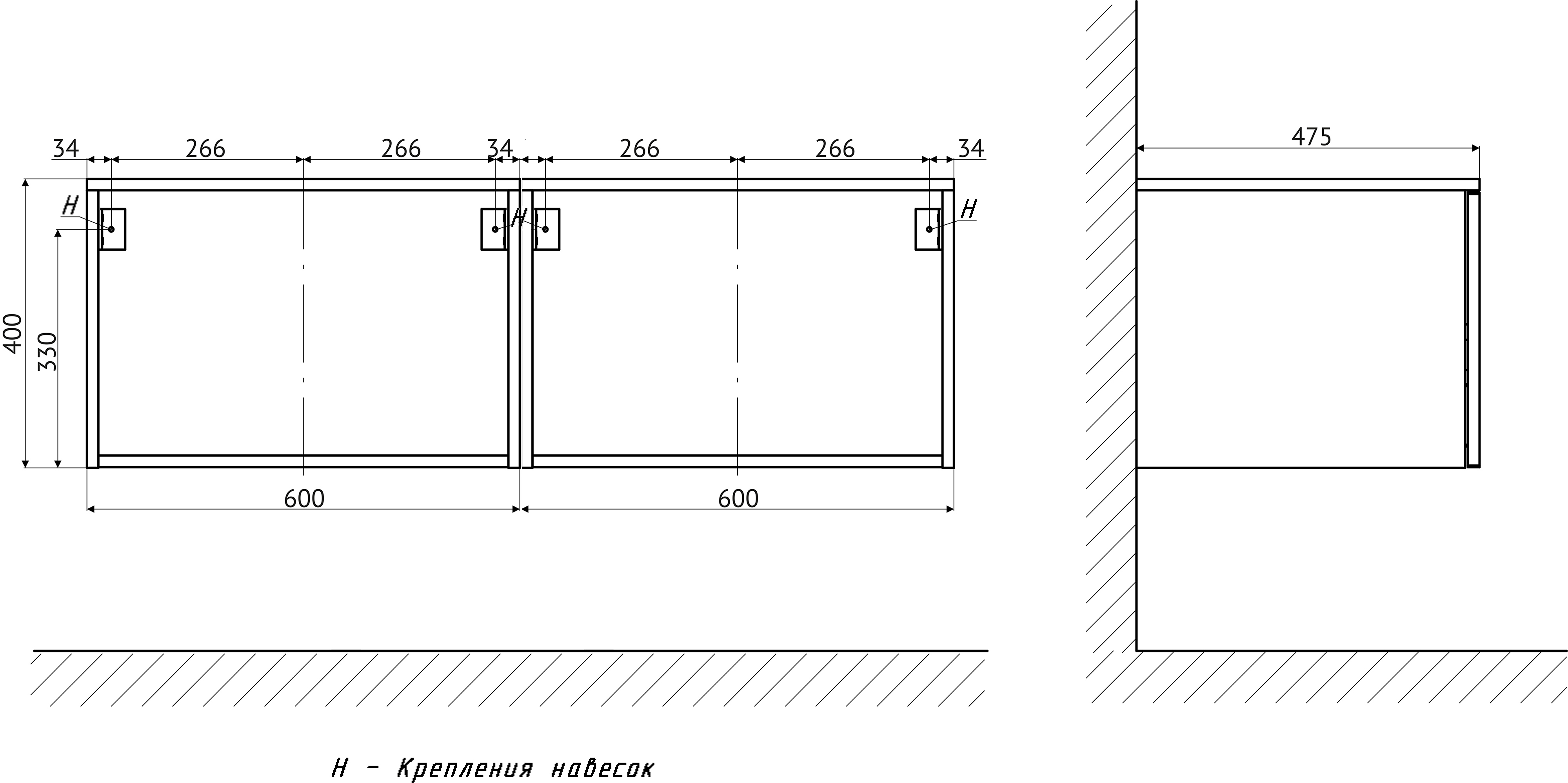 Тумба STWORKI Ольборг 120 481960 - 5