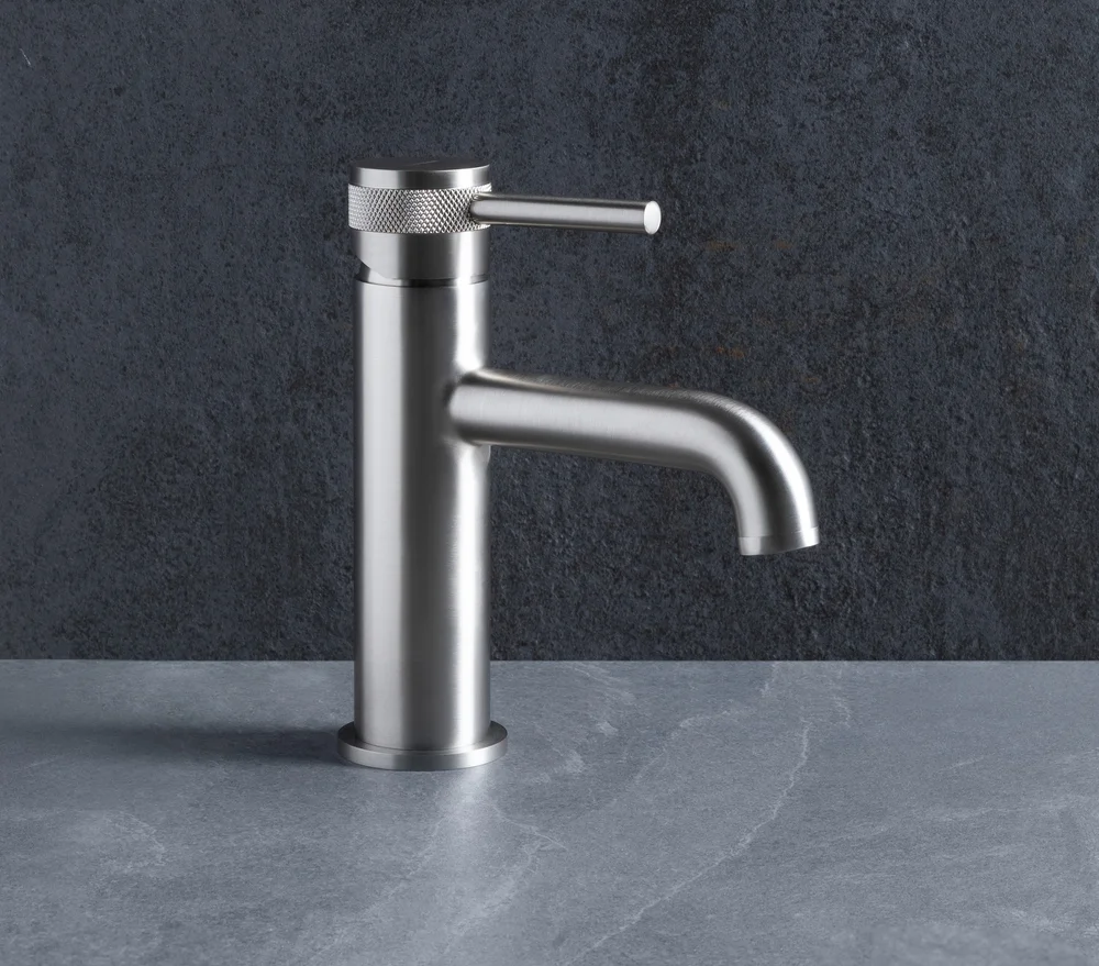 Смеситель для раковины Allen Brau Priority сталь матовый 5.31001-BN - 3