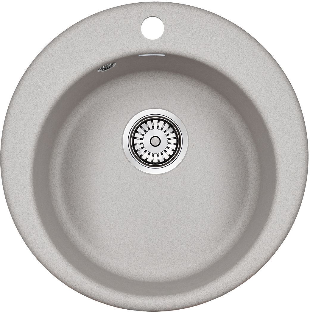 Мойка кухонная Paulmark Gelegen 48 серый матовый PM404800-GR - 0