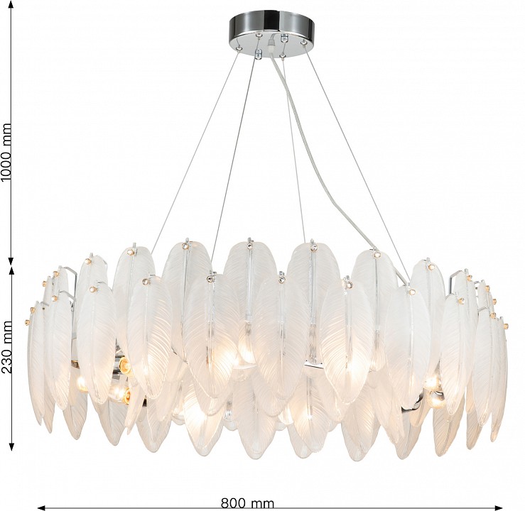 Подвесная люстра Favourite Beluta 3018-10P - 5