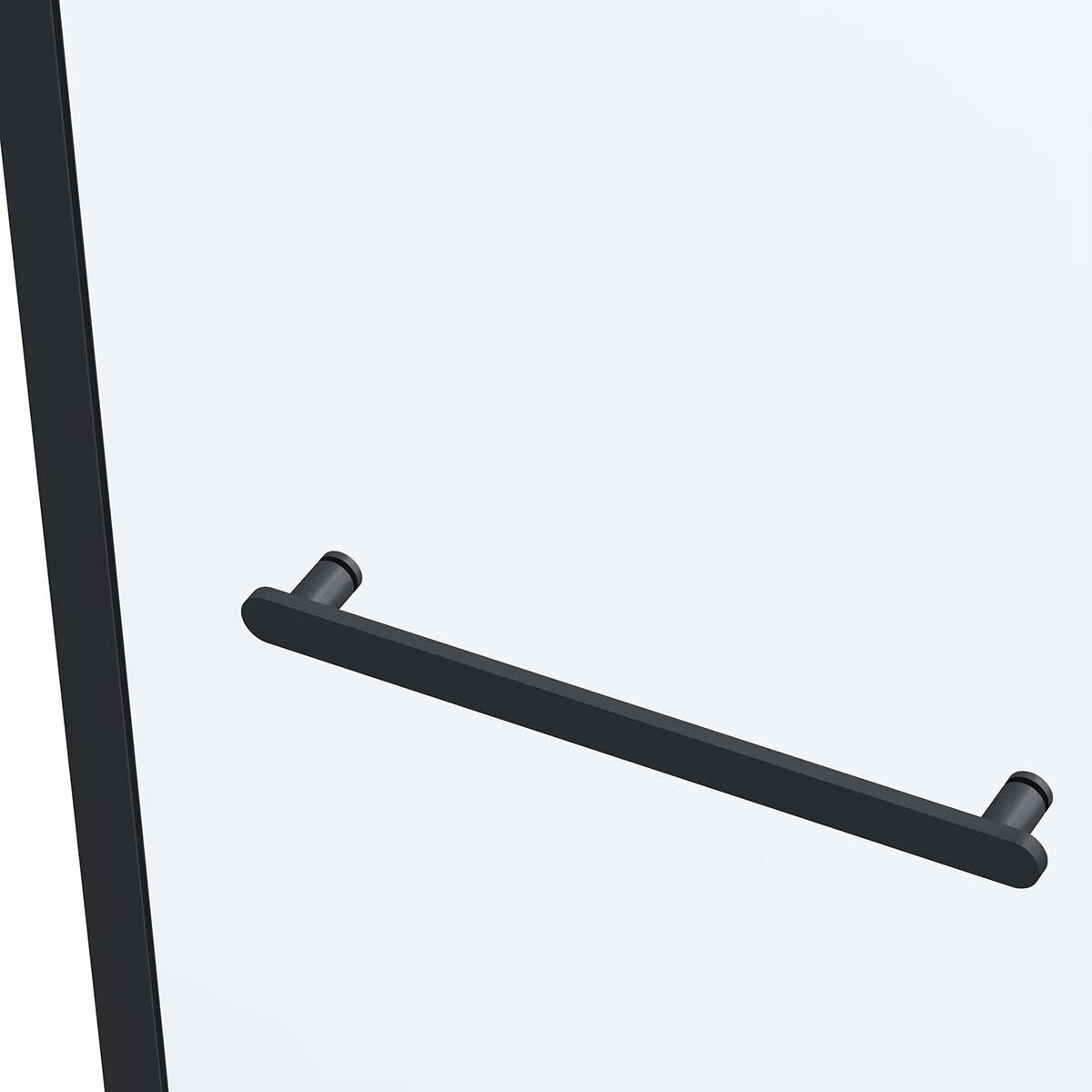 Душевой уголок Vincea Como Soft 140х90 профиль черный стекло прозрачное  VSR-1CS9014CLB - 7