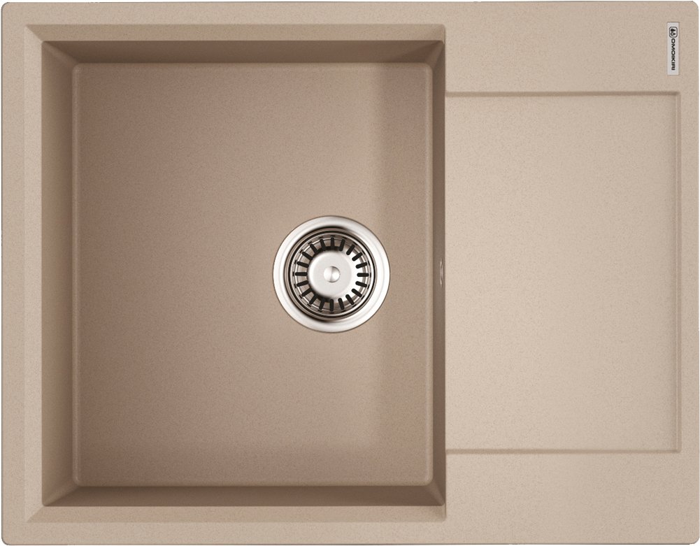 Мойка кухонная Omoikiri Daisen 65 бежевая 4993685 - 0