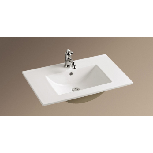 Раковина встраиваемая Weltwasser WW DEILBACH 7506- 70 белый  10000003901 - 0