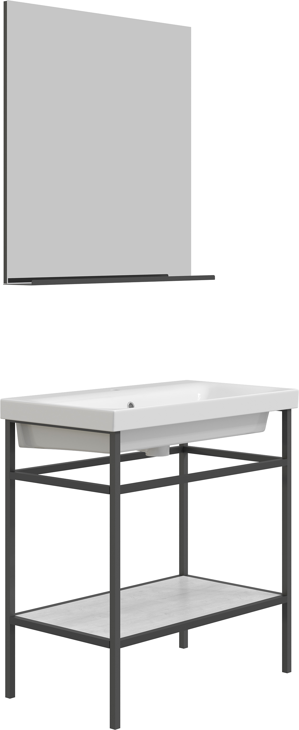 Мебель для ванной DIWO Смоленск 80 с раковиной Moduo 80 484000 - 2