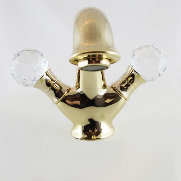 Смеситель для раковины Webert Karenina, золото  KA700102010 - 8