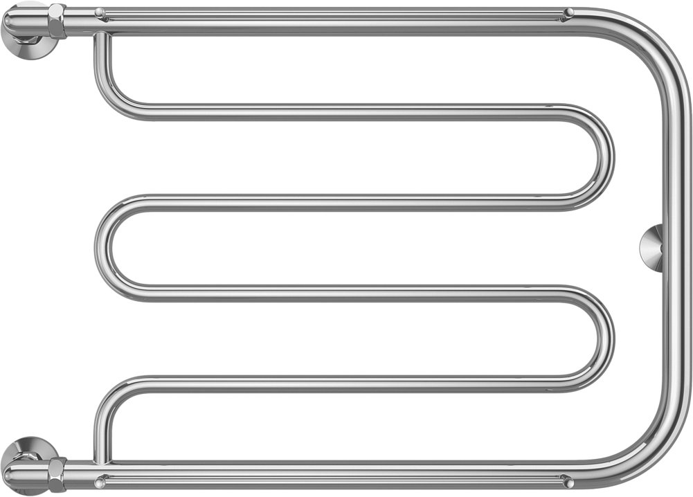 Водяной полотенцесушитель Terminus Фокстрот 500x700 Хром 4620768881305 - 0