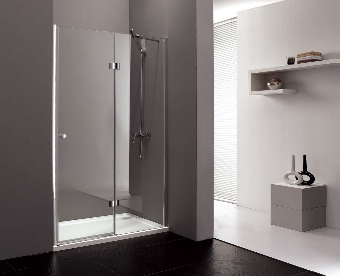 Душевая дверь Cezares Verona 100 хром стекло прозрачное VERONA-W-B-12-100-C-Cr - 2