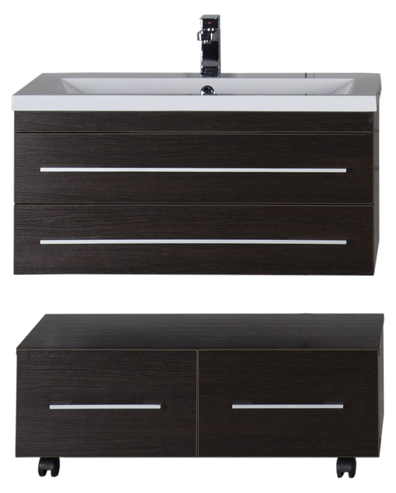 Тумба Aquanet Нота 90 подкатная венге 00170748 - 10