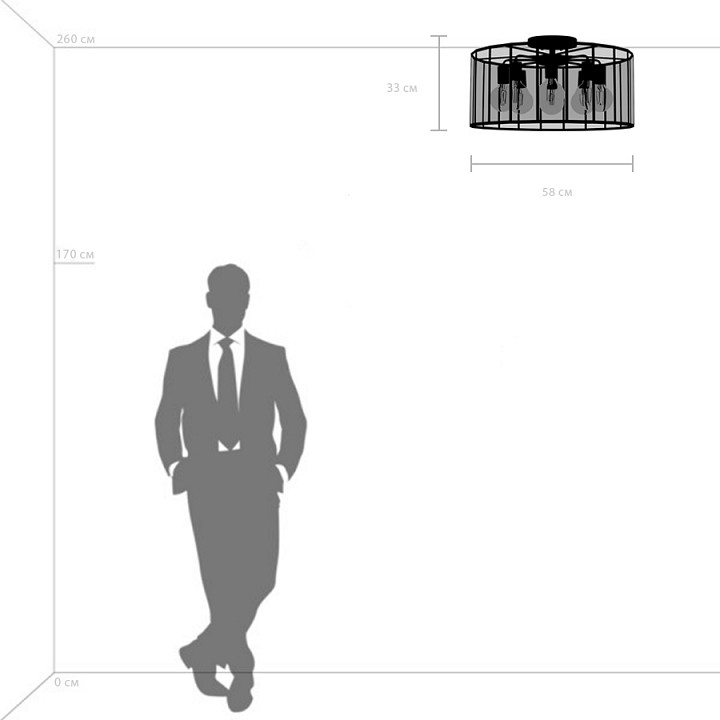 Светильник на штанге Lightstar Genni 798287 - 1