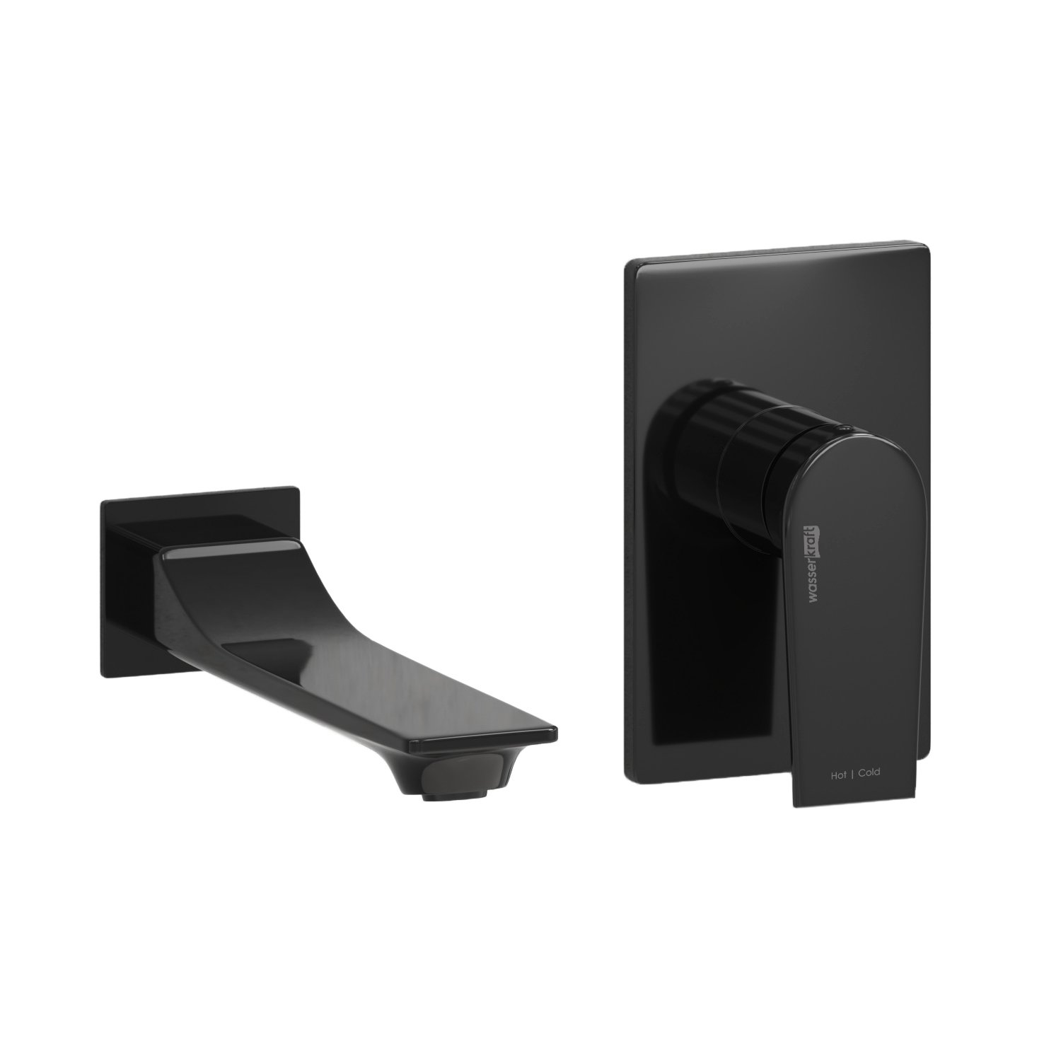 Смеситель для раковины Wasserkraft Glan черный A66553 - 0