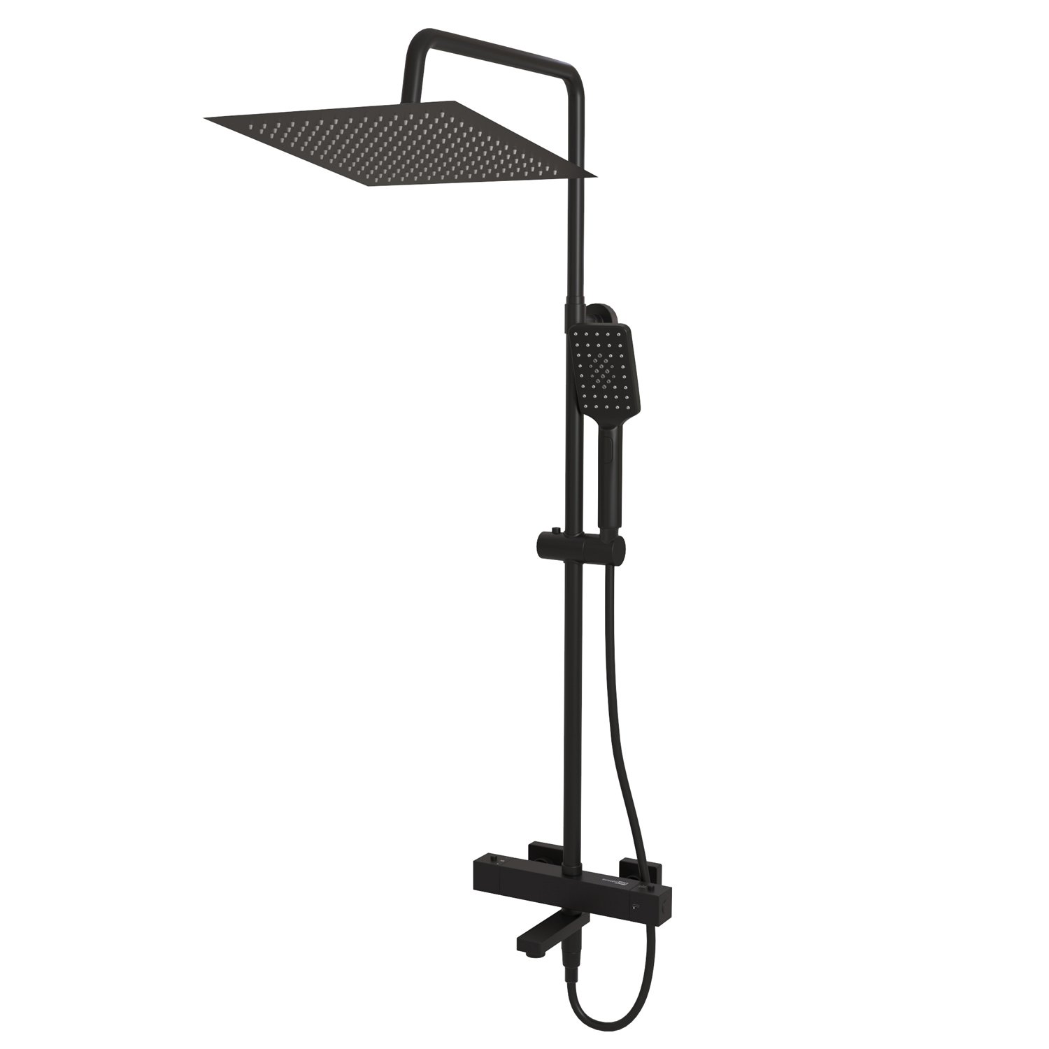 Душевая стойка Wasserkraft Thermo A29901 черная матовая - 0