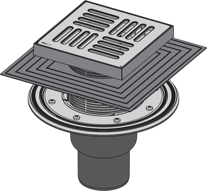 Душевой трап AlcaPlast APV4444 - 2