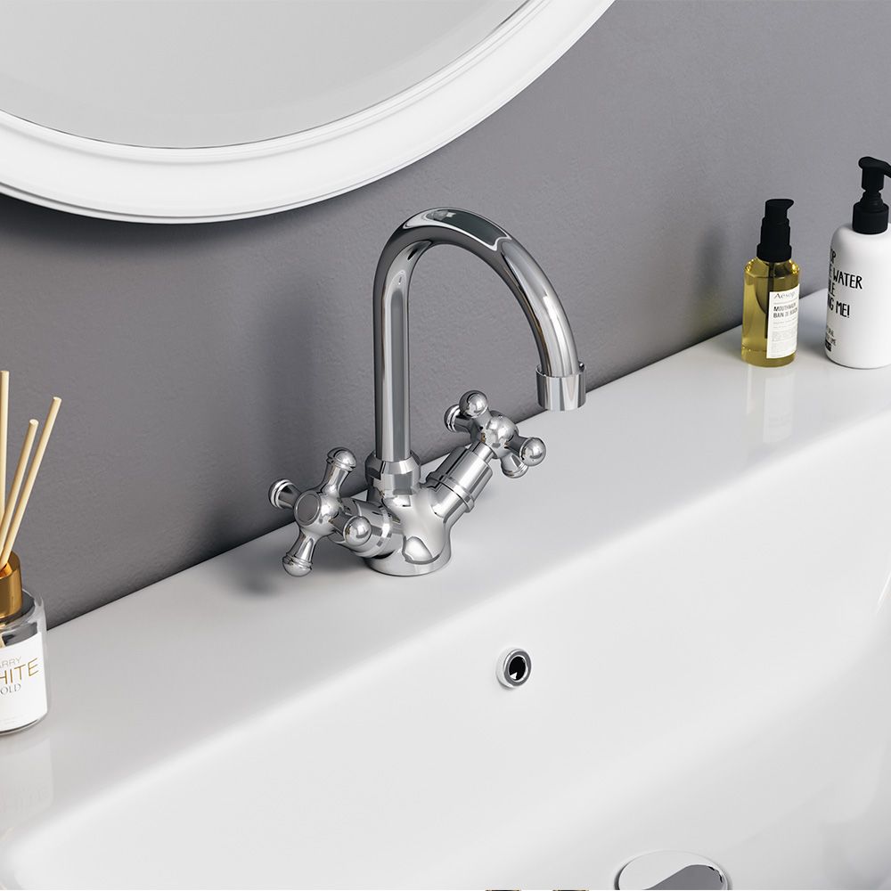 Смеситель для кухонной мойки Redblu by Damixa Retro хром  230210000 - 4