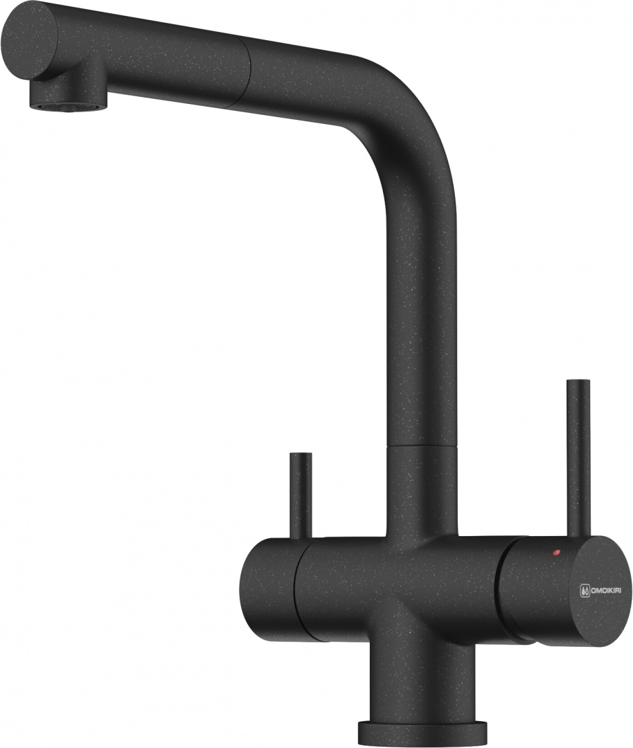 Смеситель для кухни Omoikiri Takamatsu-S BL черный 4994570 - 0