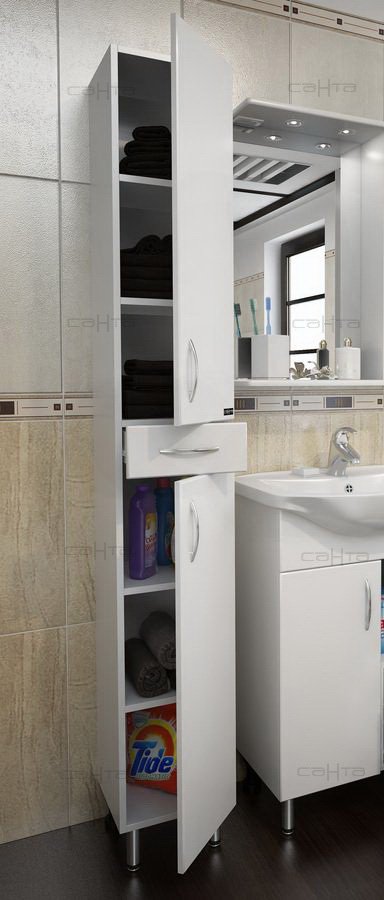 Шкаф-пенал СанТа Стандарт 24 1 ящик 501001 - 3