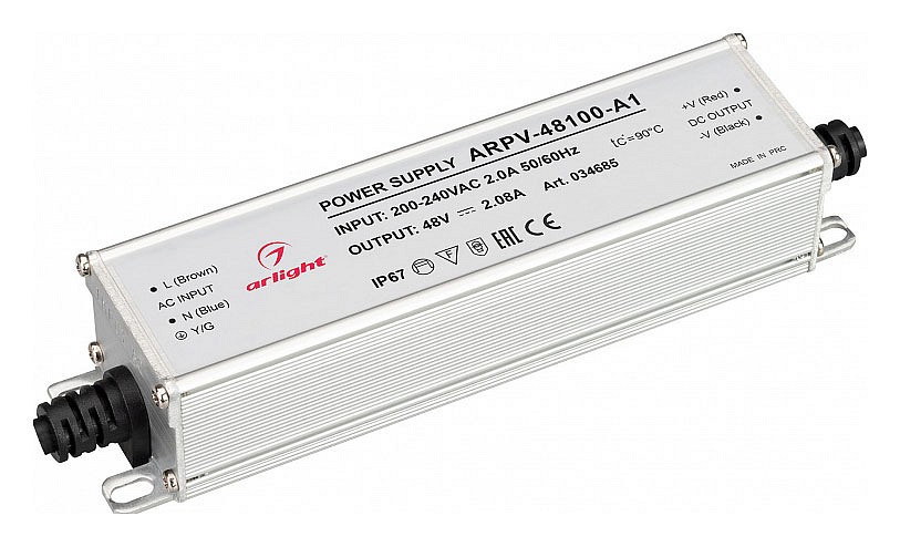 Блок питания Arlight ARPV-48100-A1 48V 100W IP67 034685 - 0