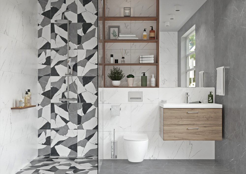 Тумба для комплекта Cersanit Lara 70 орех 63415 - 1