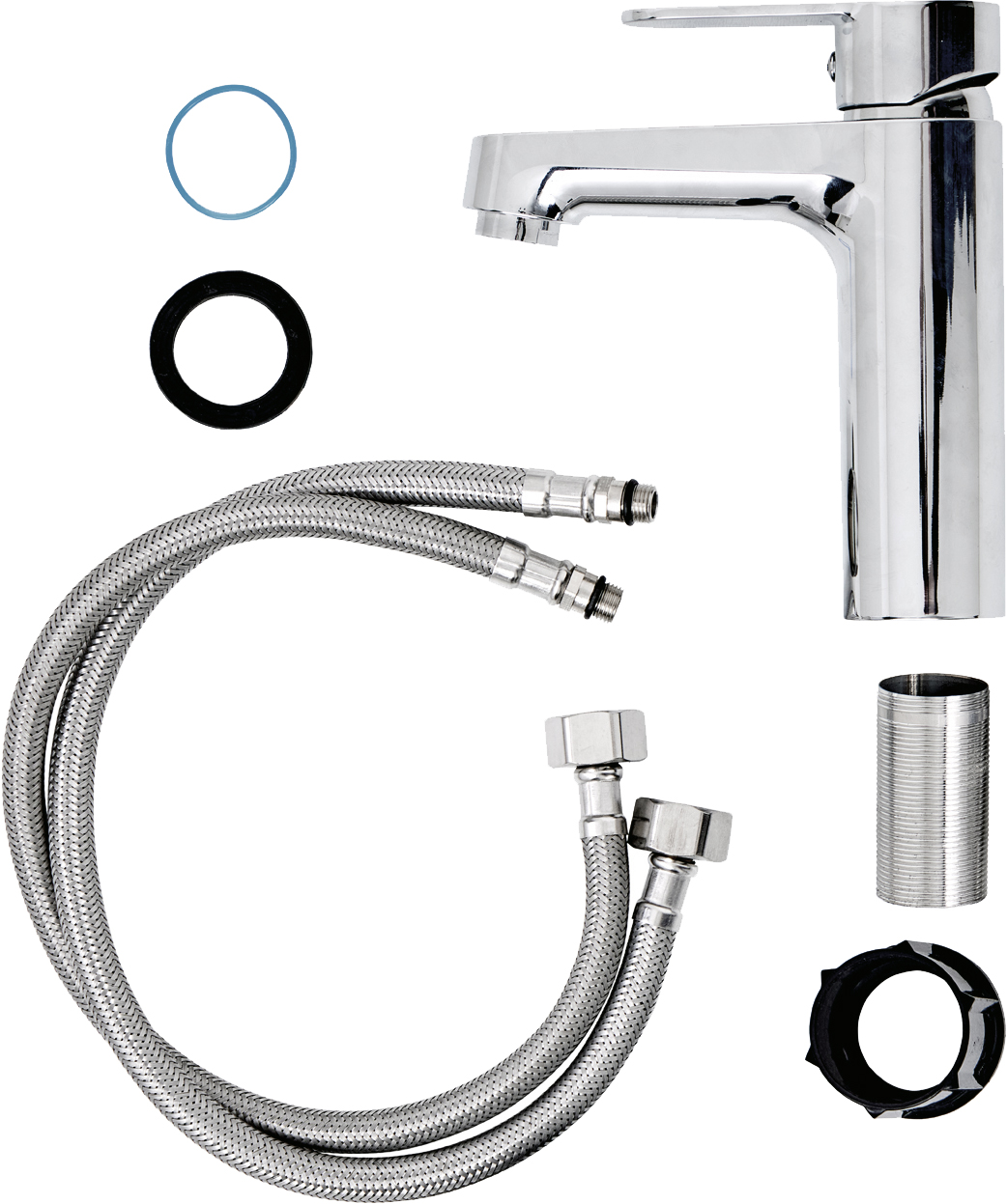 Смеситель для раковины DIWO Ярославль YAR-01cr хром - 4