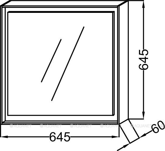 Зеркало Jacob Delafon Rythmik Pure 65 с подсветкой  EB1772-NF - 2