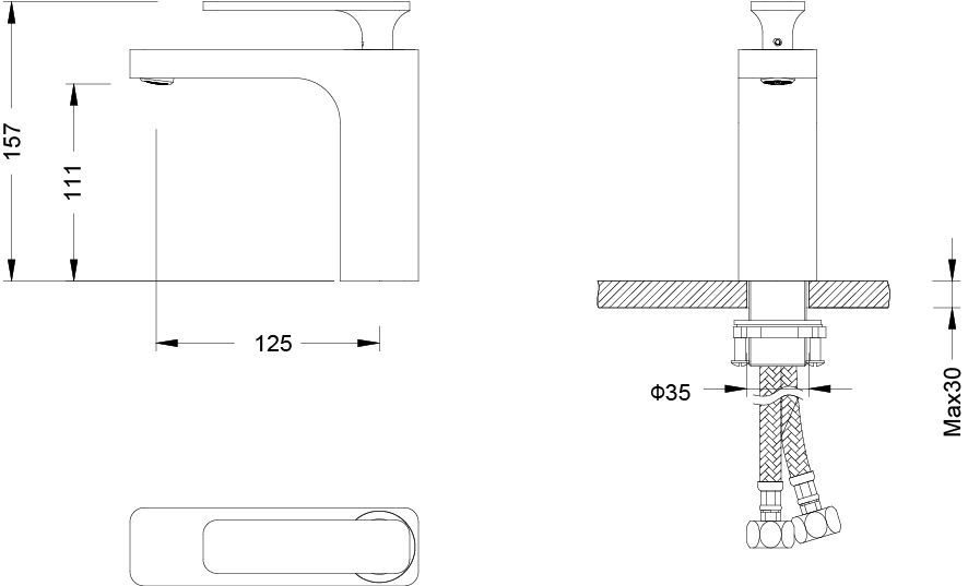 Смеситель для раковины Timo Torne 4361/02F антик - 1