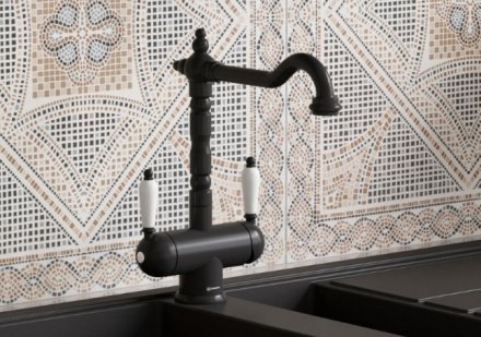 Смеситель для кухни Omoikiri Amagasaki графит  4994362 - 1