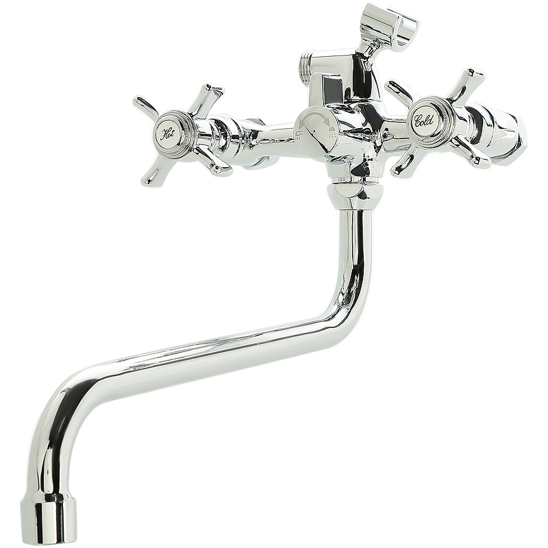 Смеситель для ванны Agger Retro-X A1722200 универсальный Хром - 1