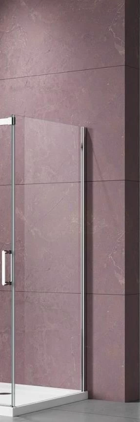 Боковая стенка Vincea Dice 90х200 профиль хром стекло прозрачное VSG-4D900CL - 1