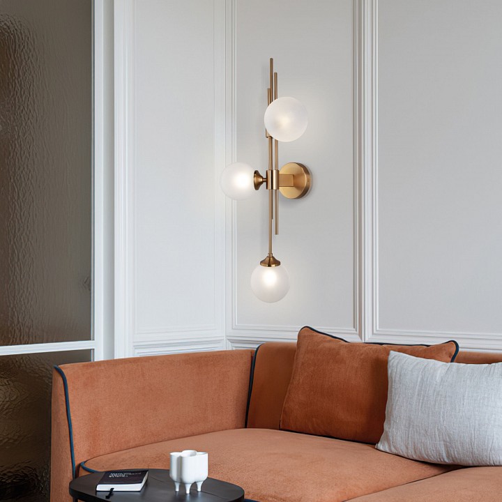 Бра Eurosvet Volver 50383/3 латунь - 1