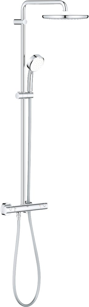 Душевая стойка Grohe Tempesta Cosmopolitan System 250 26670000 с термостатом, хром - 0