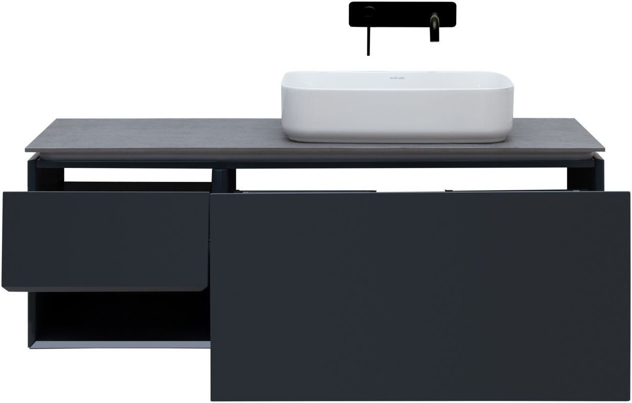 Тумба под раковину Allen Brau Infinity 120 R черный матовый 1.21008.AM - 3