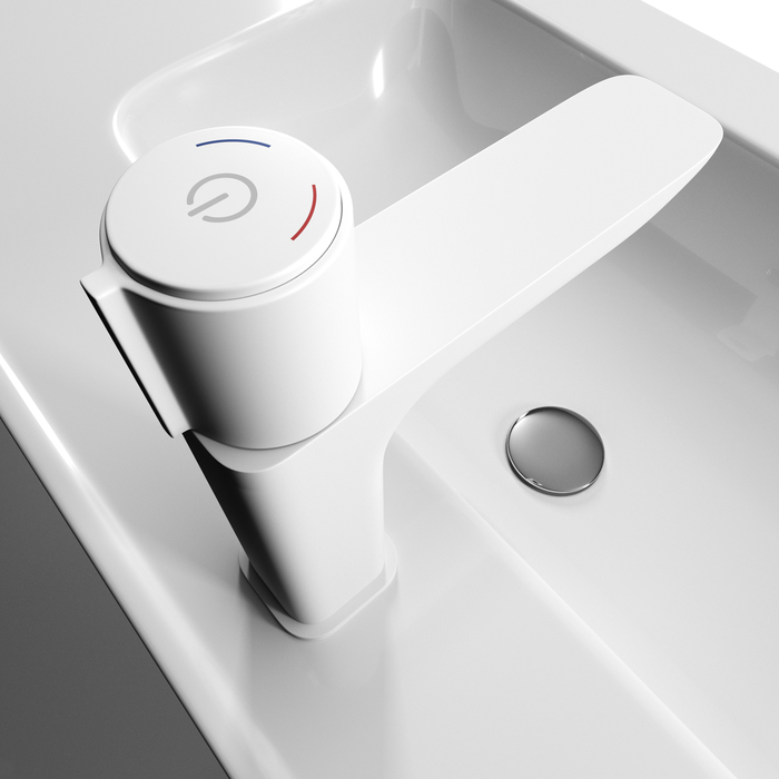 Смеситель Iddis Slide для раковины, белый SLIWTBTi01 - 7