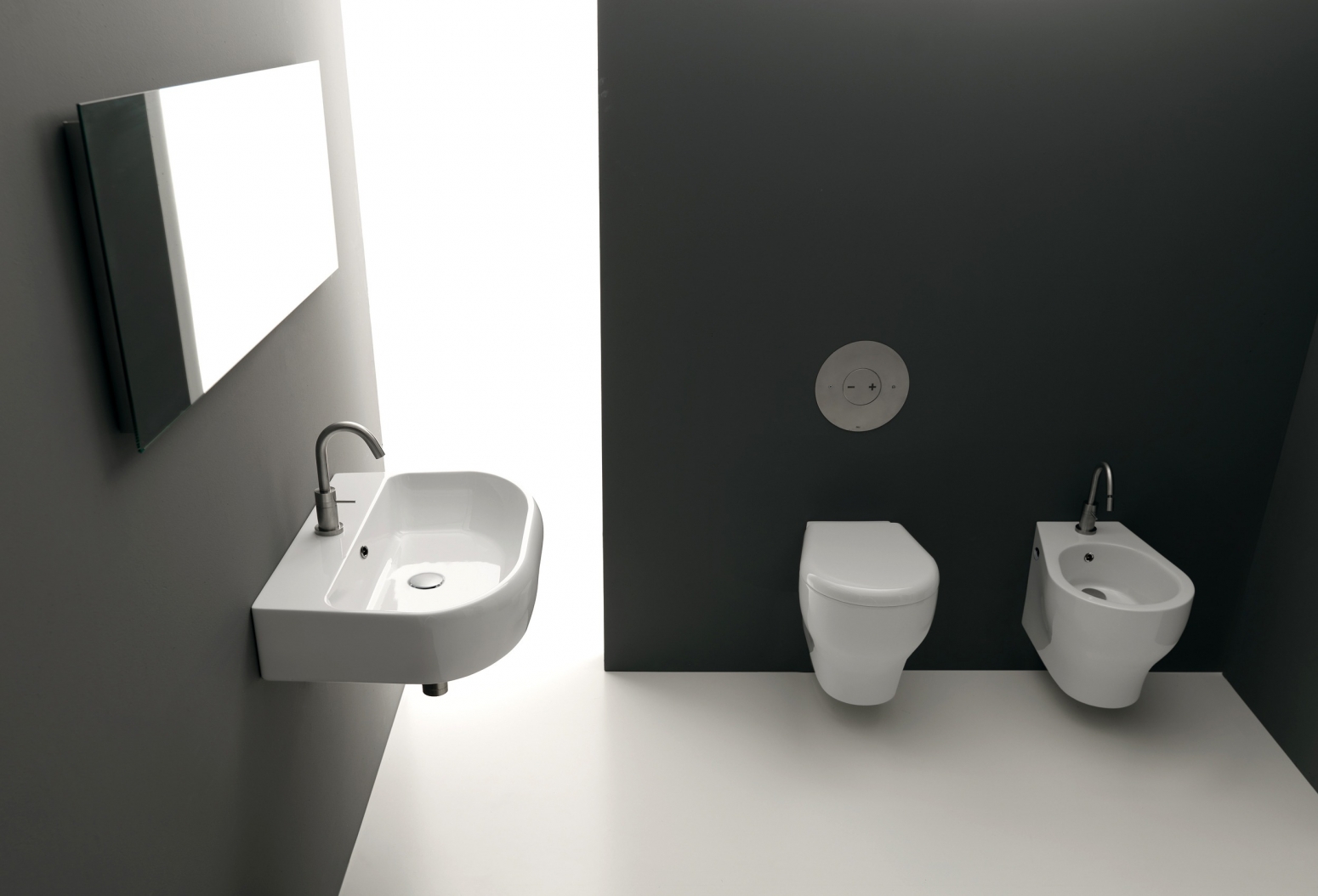 Крышка-сиденье Kerasan K09 белый/хром, с микролифтом  367401 - 2