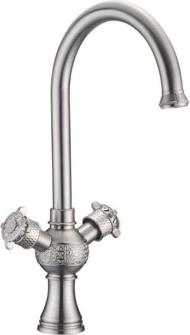 Смеситель Zorg Antic A 2004K-SL для кухонной мойки - 0