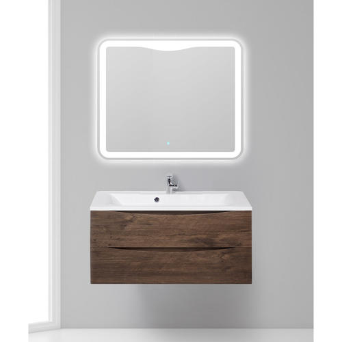 Тумба под раковину BelBagno Marino 100 темное дерево MARINO-1000-2C-SO-RW-P - 1