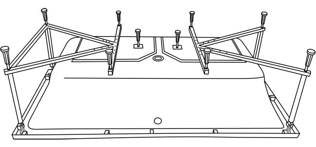 Ванна EXCELLENT Pryzmat 200x90 WAEX.PRY20WH - 6