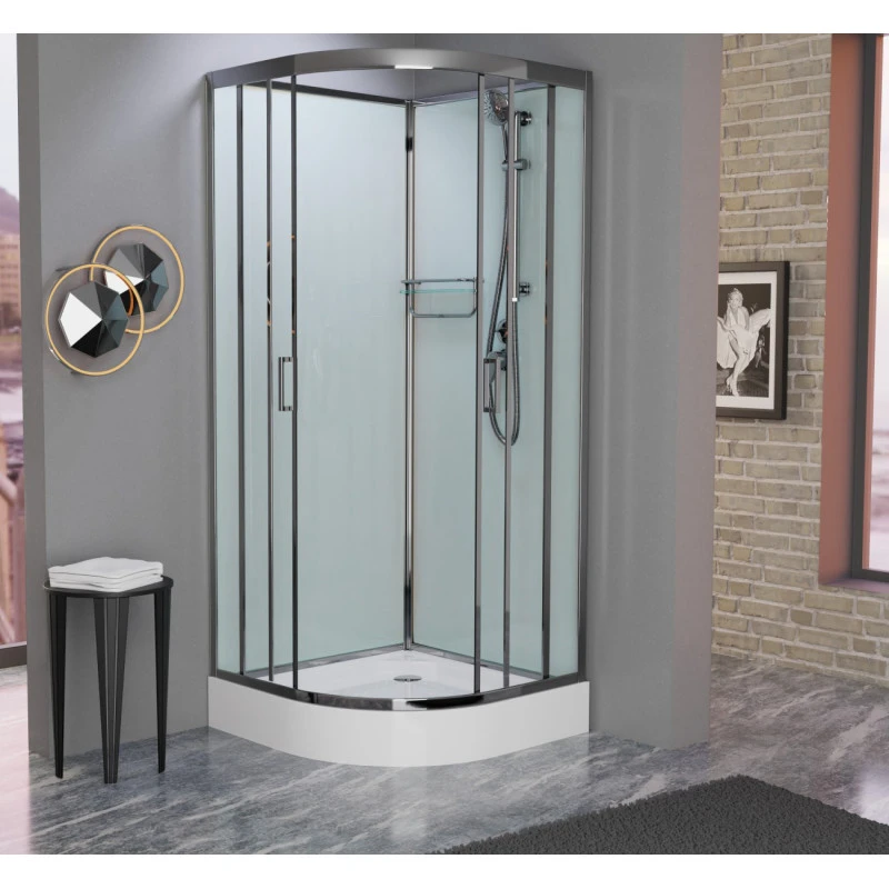 Душевая кабина Frank Brilliant 110х110 стекло матовое 20083 - 2