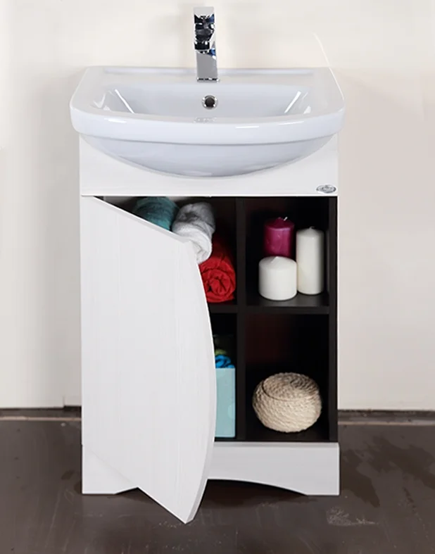 Тумба под раковину Onika ДУЭТ 52 светлое дерево - темное дерево 105201 - 2