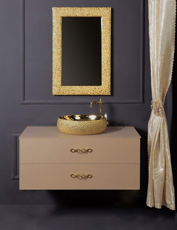 Тумба под раковину Armadi Art NeoArt 100 бежевый 831-110-CP - 3